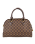 Duomo, &pound;795, Handbags, Brown, Canvas, Back view